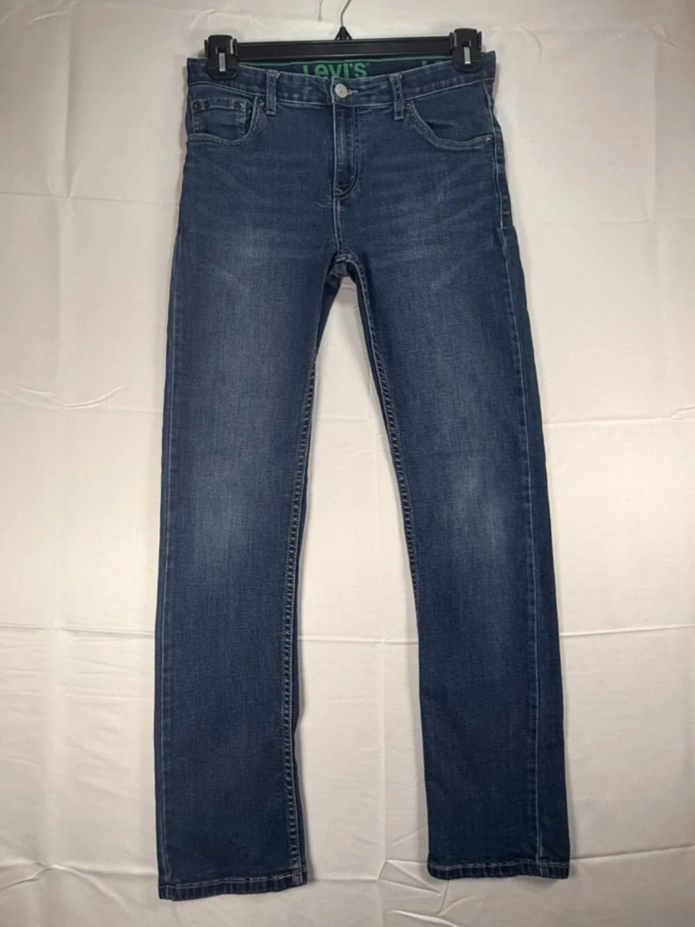 Levis 511 Slim Fit Boys Jeans Size 18 Reg 29x31 Medium Wash Blue Denim